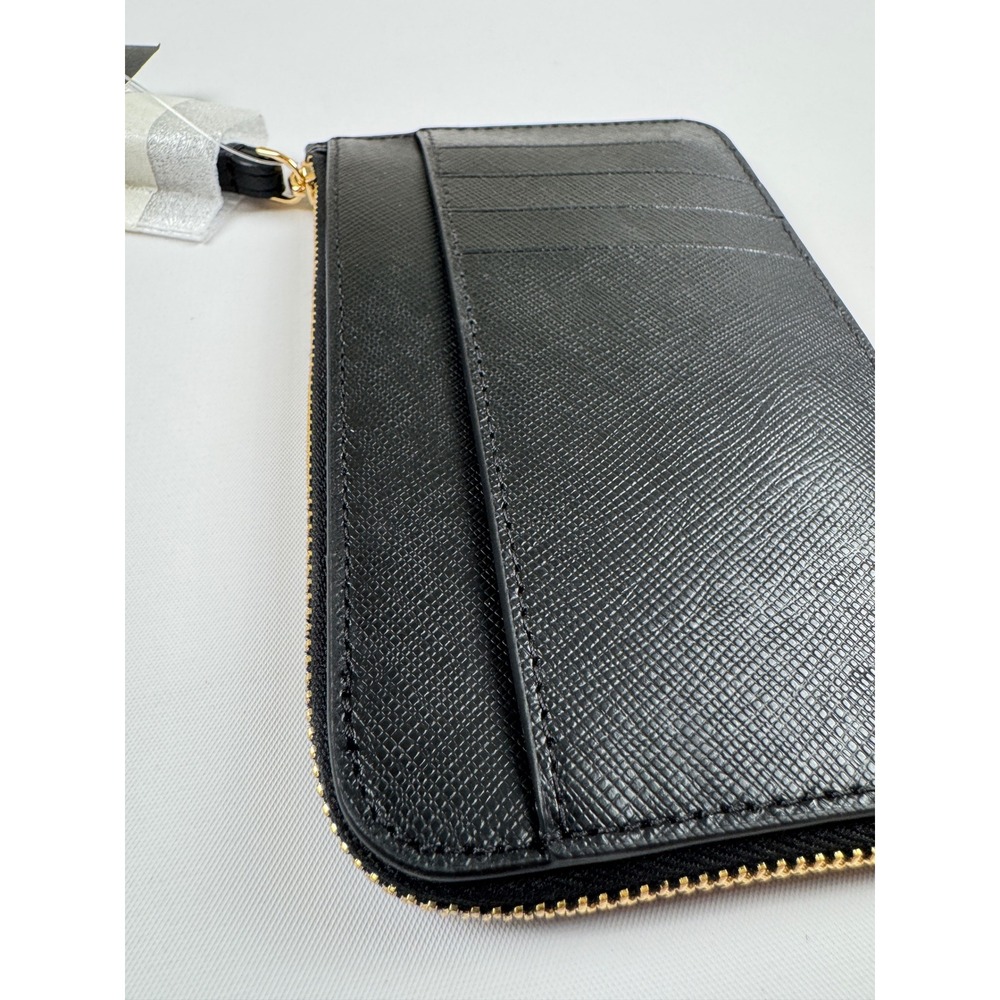 Kate Spade Lucy Small Card Holder Wristlet Black New With Tags - Picture 3 of 7
